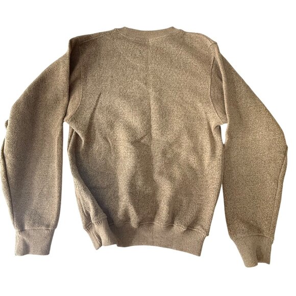 New Orleans French Quarter Brown Crewneck Sweatshirt, M - Picture 2 of 5